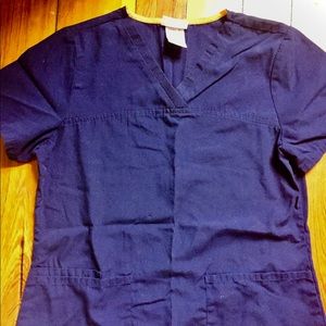 Blue Scrub Top